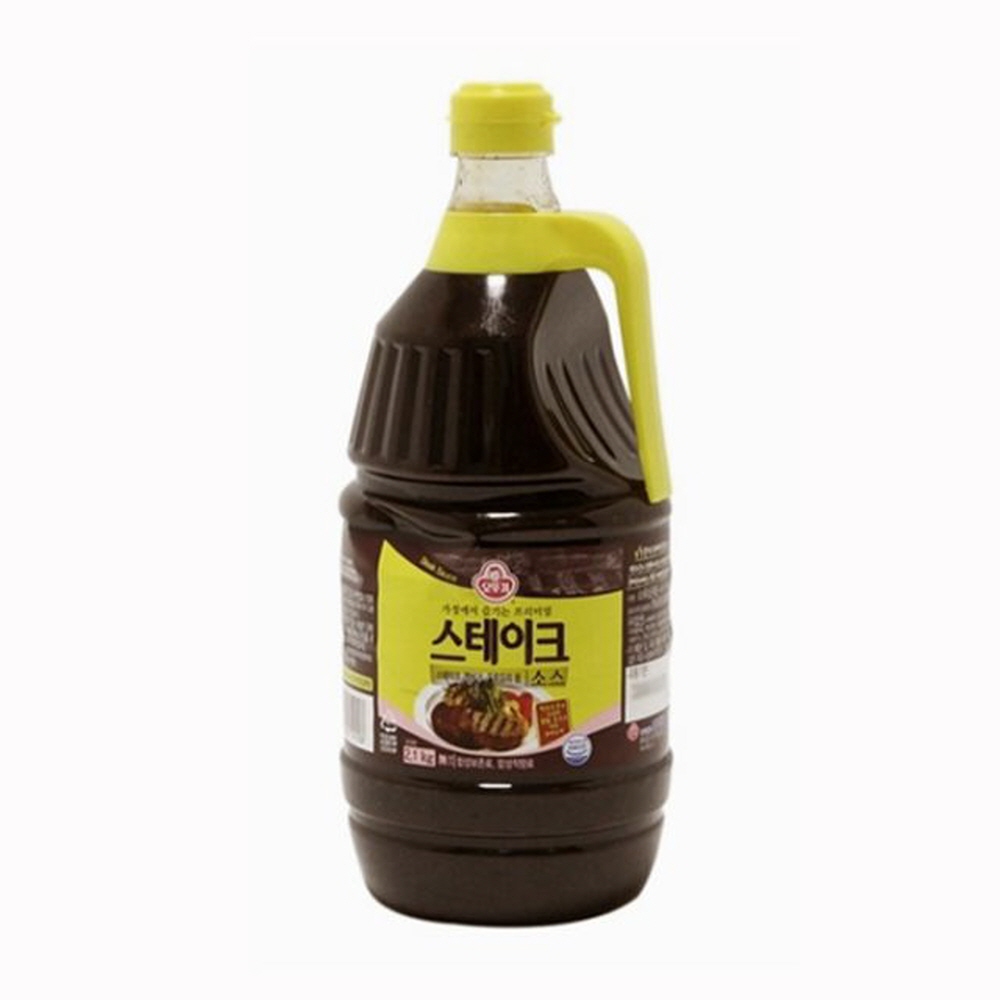 푸드 오뚜기 스테이크 소스 2.1kg 먹거리 식자재