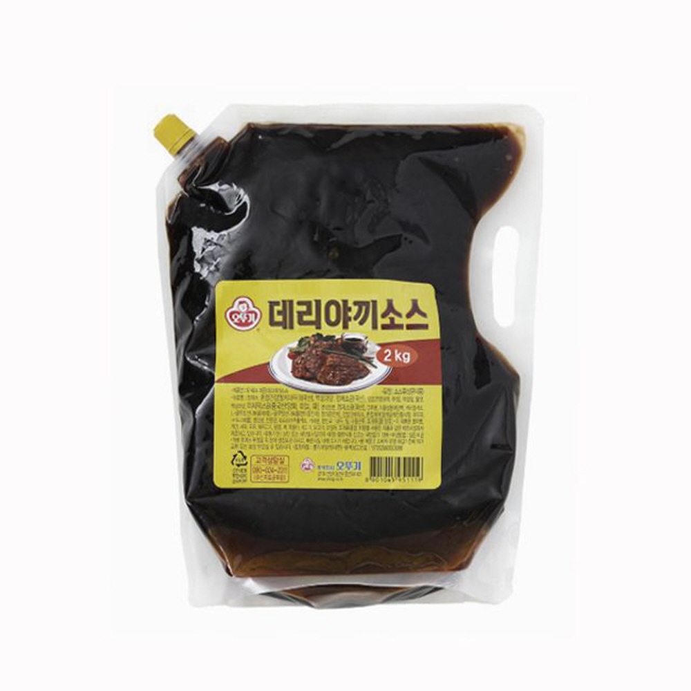 푸드 오뚜기 데리야키 소스 2kg 식자재 먹거리