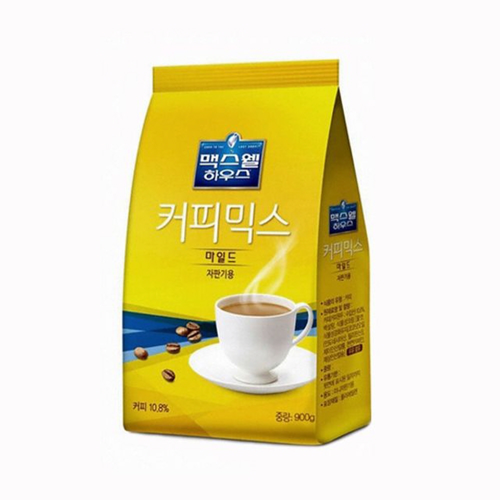 푸드 맥스웰하우스 커피믹스 마일드 자판기용 900g 식자재 먹거리