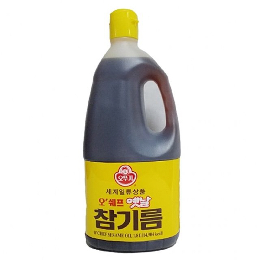 푸드) 오뚜기 오쉐프 옛날참기름 1.8L 식자재