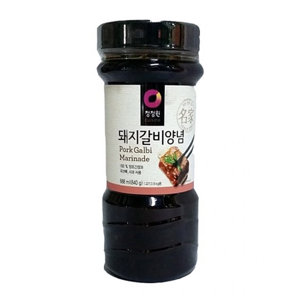 푸드 대상 청정원 돼지갈비양념 840g 식자재