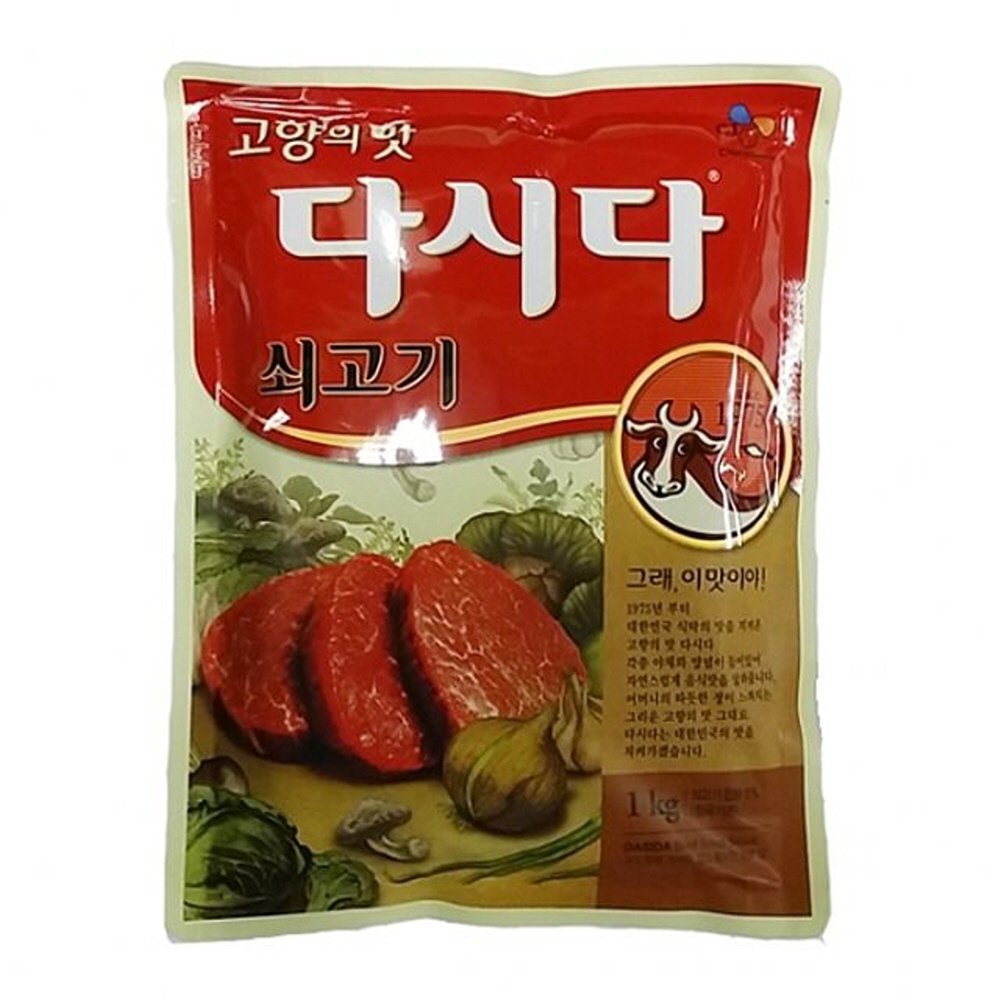 푸드 CJ백설 쇠고기다시다 1kg 식자재