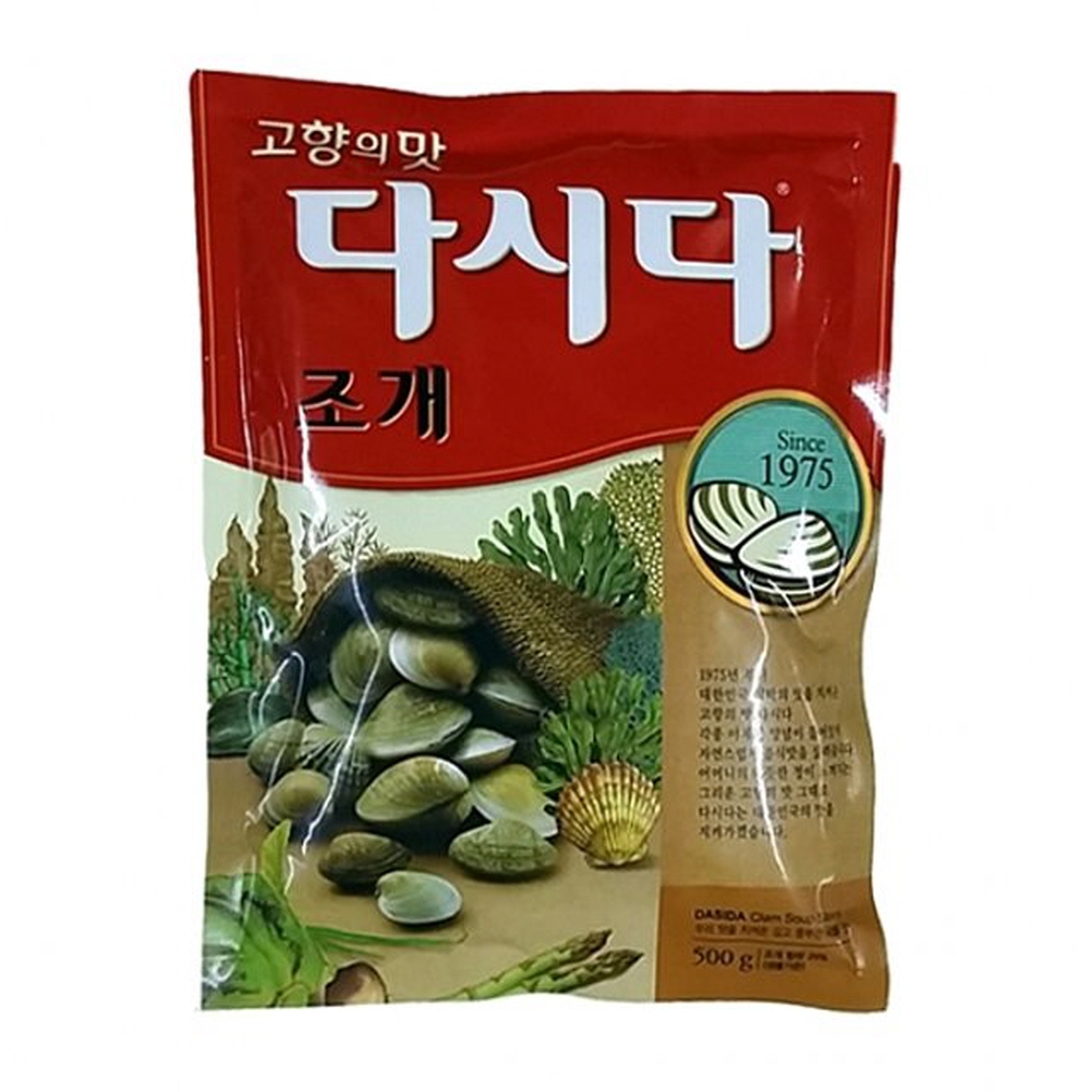 푸드) CJ백설 조개다시다 500g 식자재