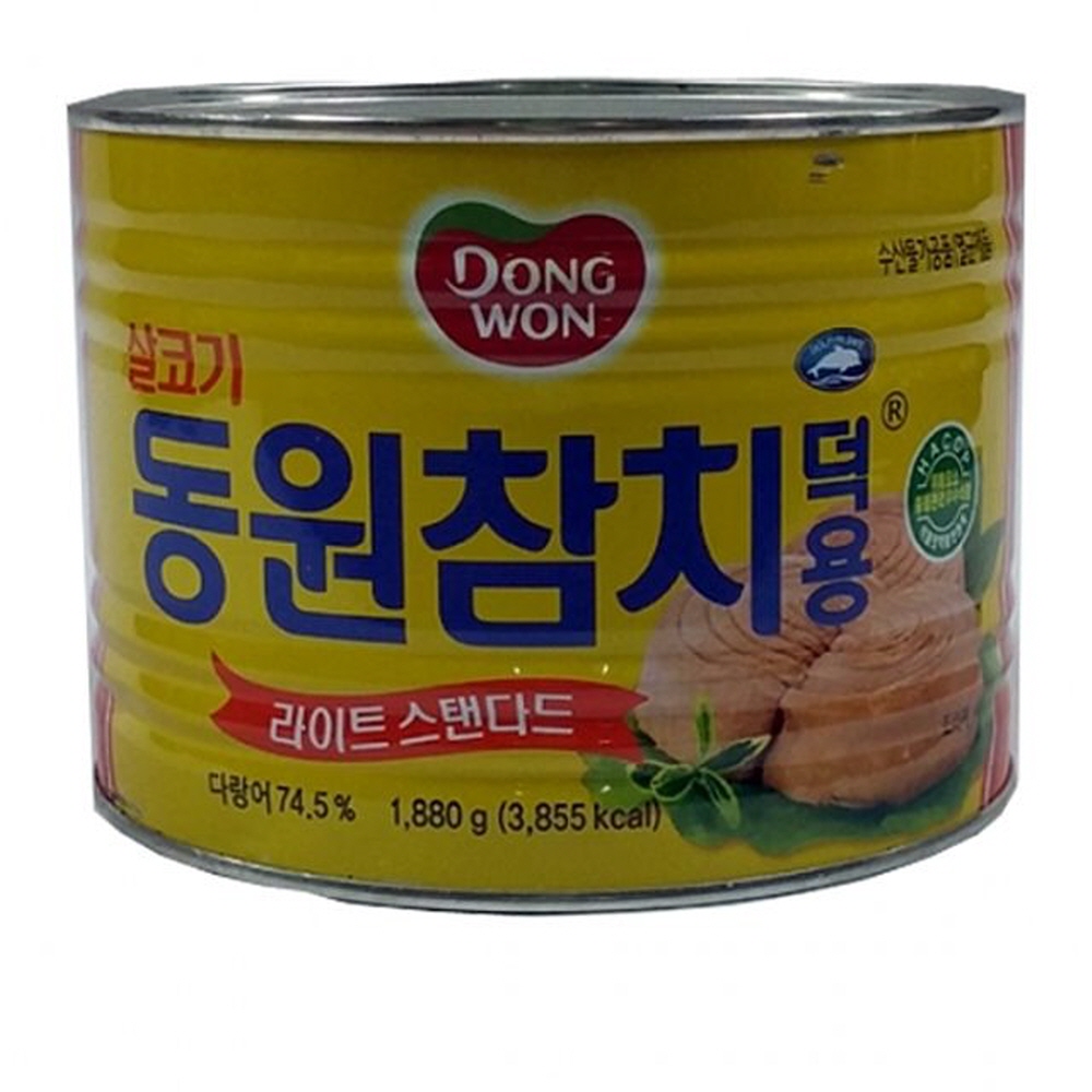 푸드) 동원 참치덕용(라이트스탠다드) 1.88kg 식자재