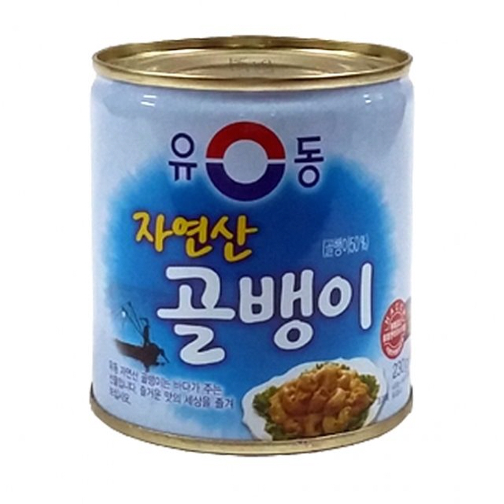 푸드) 유동 자연산골뱅이 230g 식자재