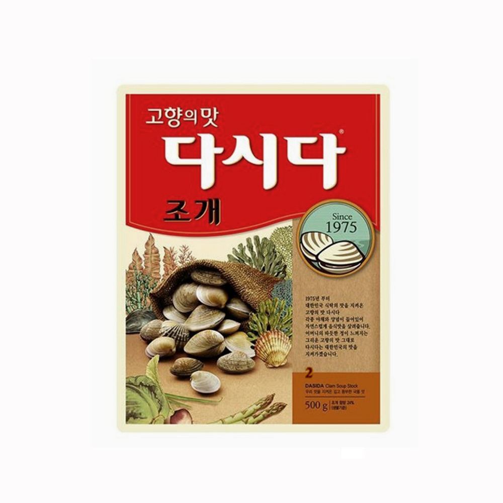 CJ 제일제달 백설 조개 다시다 500 G