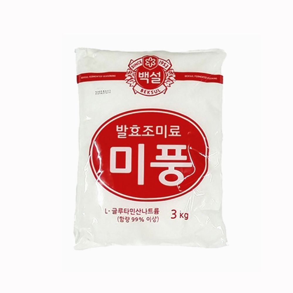 CJ 제일제당 백설 미풍 3 KG