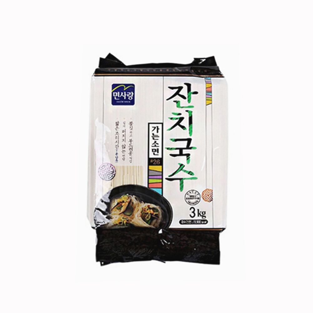 면사랑 국수 소면 3 KG