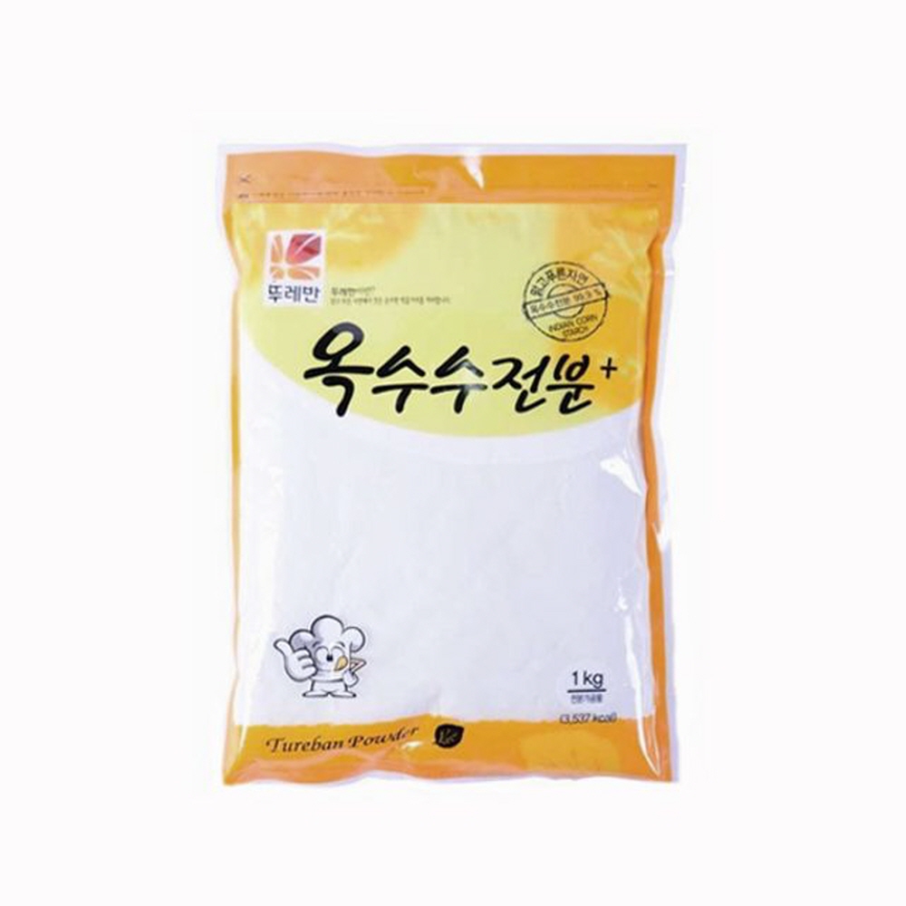 뚜레반 옥수수 전분 1 KG 10EA 1BOX