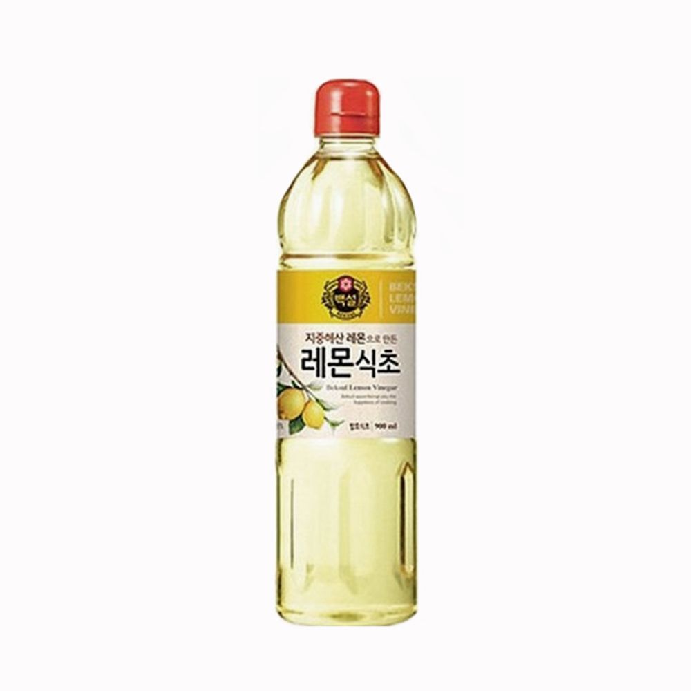 CJ 제일제당 백설 식초 레몬식초 900 ML 15EA 1BOX