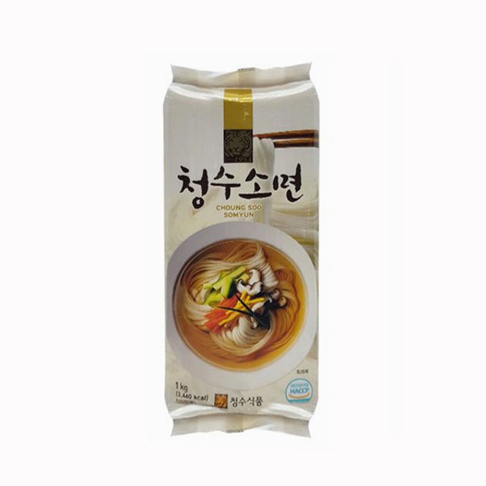 청수 국수 사각 소면 1 KG 15EA 1BOX