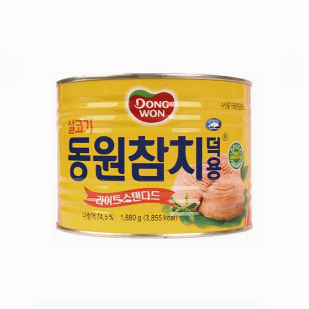 FOODALL 동원 라이트 스탠다드 참치 1.88키로 FD