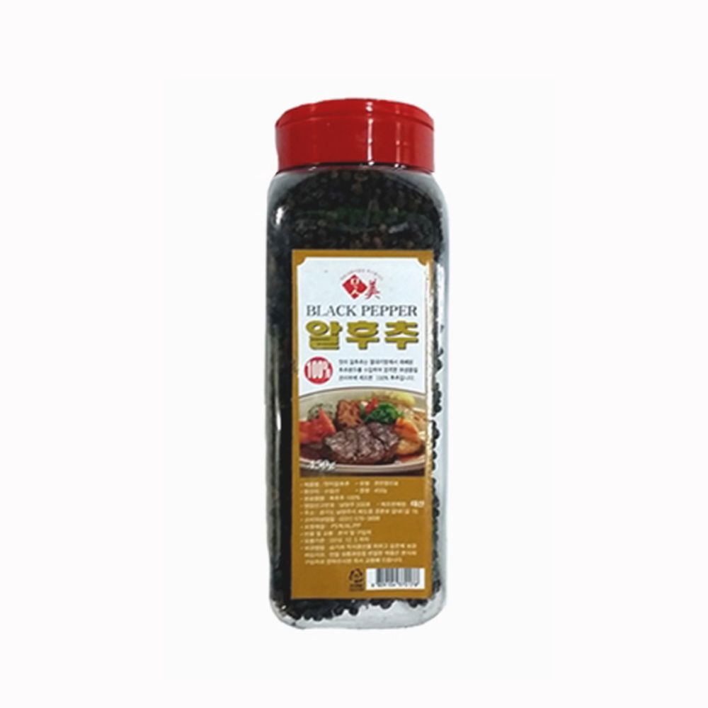 FOODALL 태산 흑 통 후추 450G FD