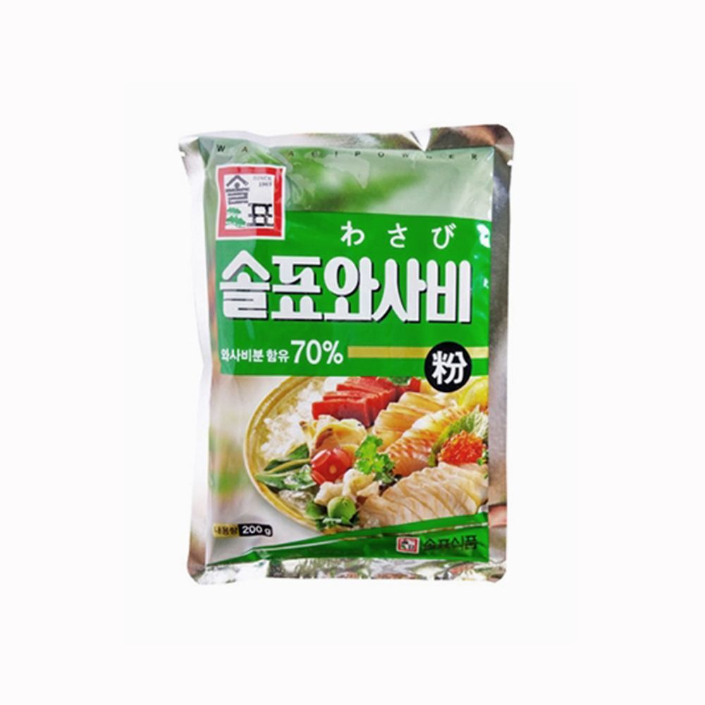 FOODALL 솔표 와사비 가루 200G FD