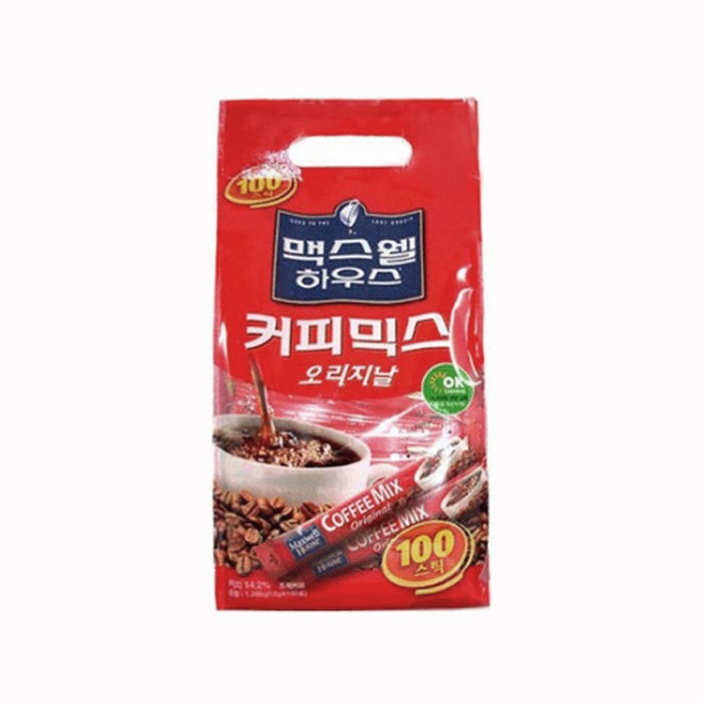 요리친구 맥스웰 오리지날커피믹스 100T 1.2kg 1BOX 8ea 푸드 식자재