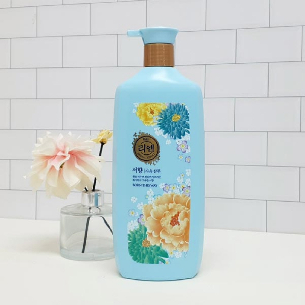 리엔 자윤 서향샴푸 950ml 모근강화 린스 트리트먼트