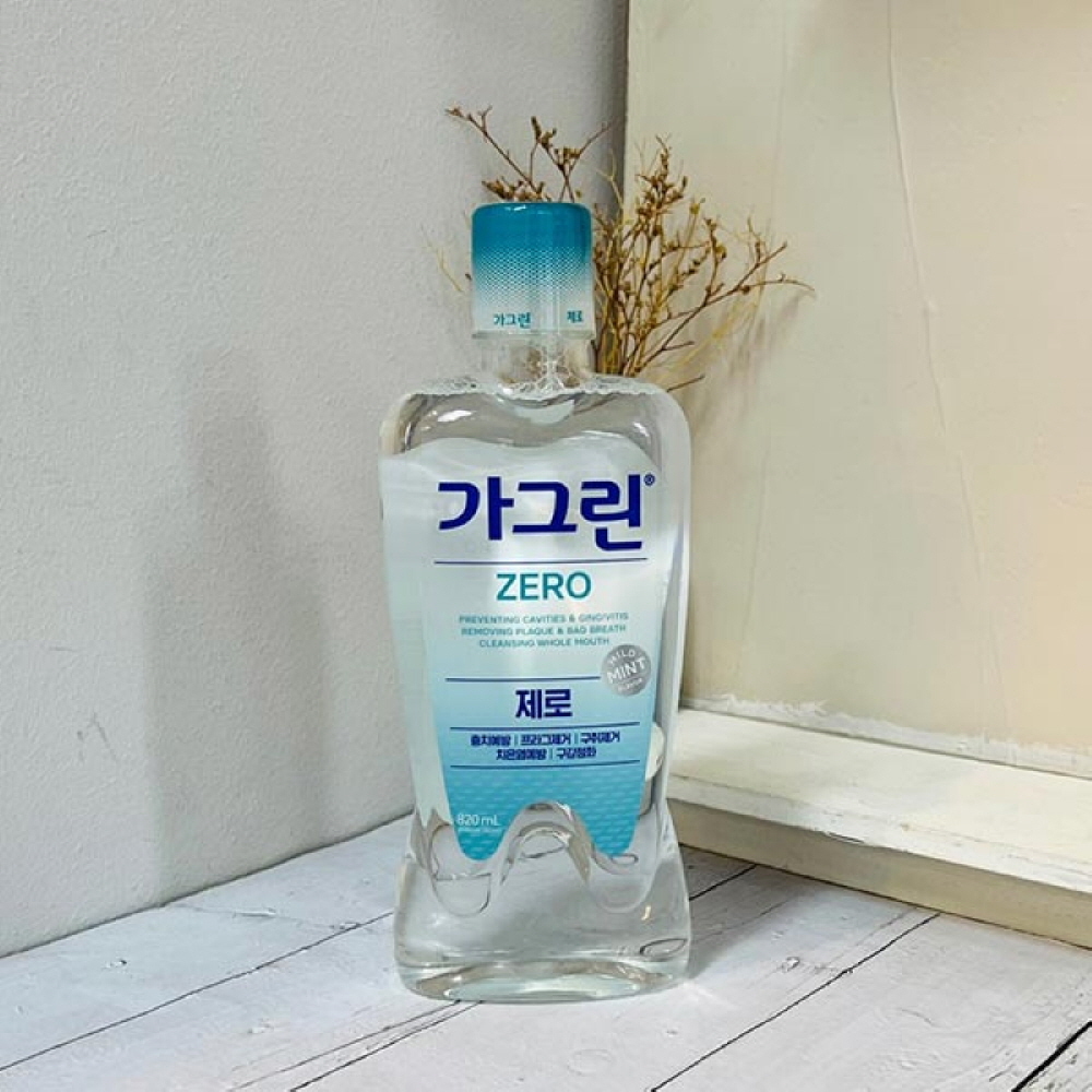 가그린제로820ml 치아관리 가글 치석케어 구강청결