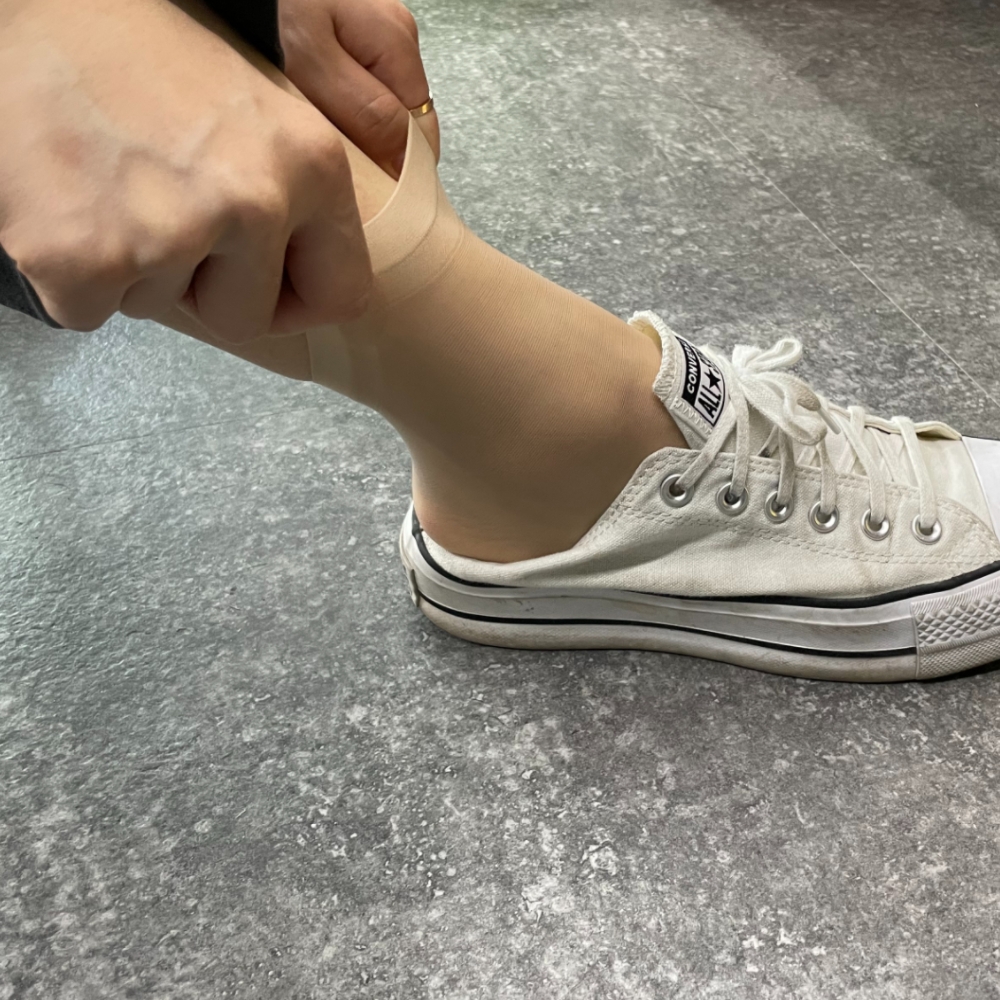 색상:라즈베리 웃음페이크삭스 위생용품 여자삭스 반직구올밴드 일상용속옷 토시 매끈한스타킹 솔리드컬러소켓 오독보조용품 반지삭스 뒤꿈치보호용품 솜단노말 연커피색 발목 스타킹 5켤레 양말