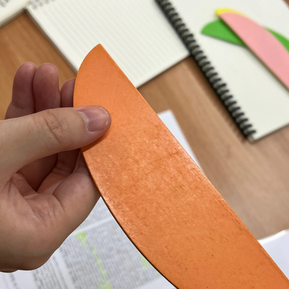 과일모양자 특징 디자인 소품 인테리어소품 15cm 자 오렌지
