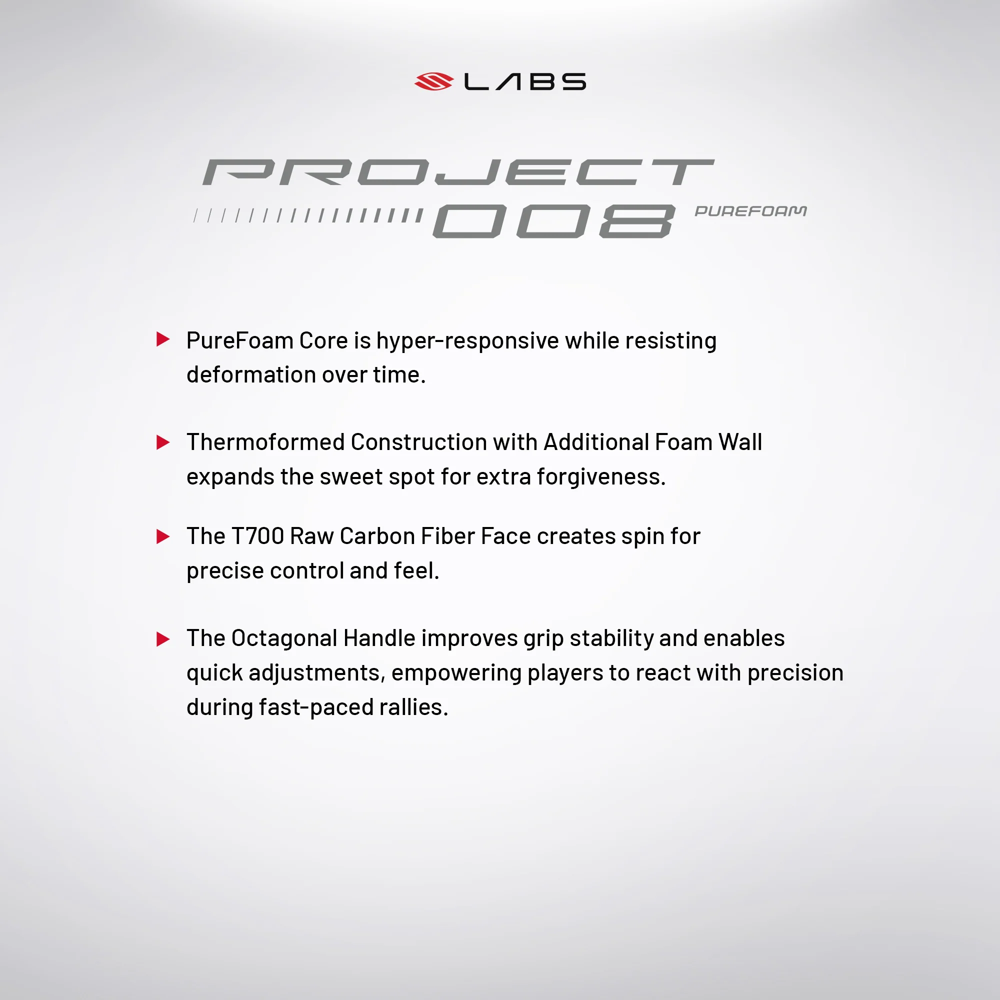 스포모티브 셀커크 랩스 Selkirk Labs 008 퓨어폼 차세대 피클볼 패들 · 12