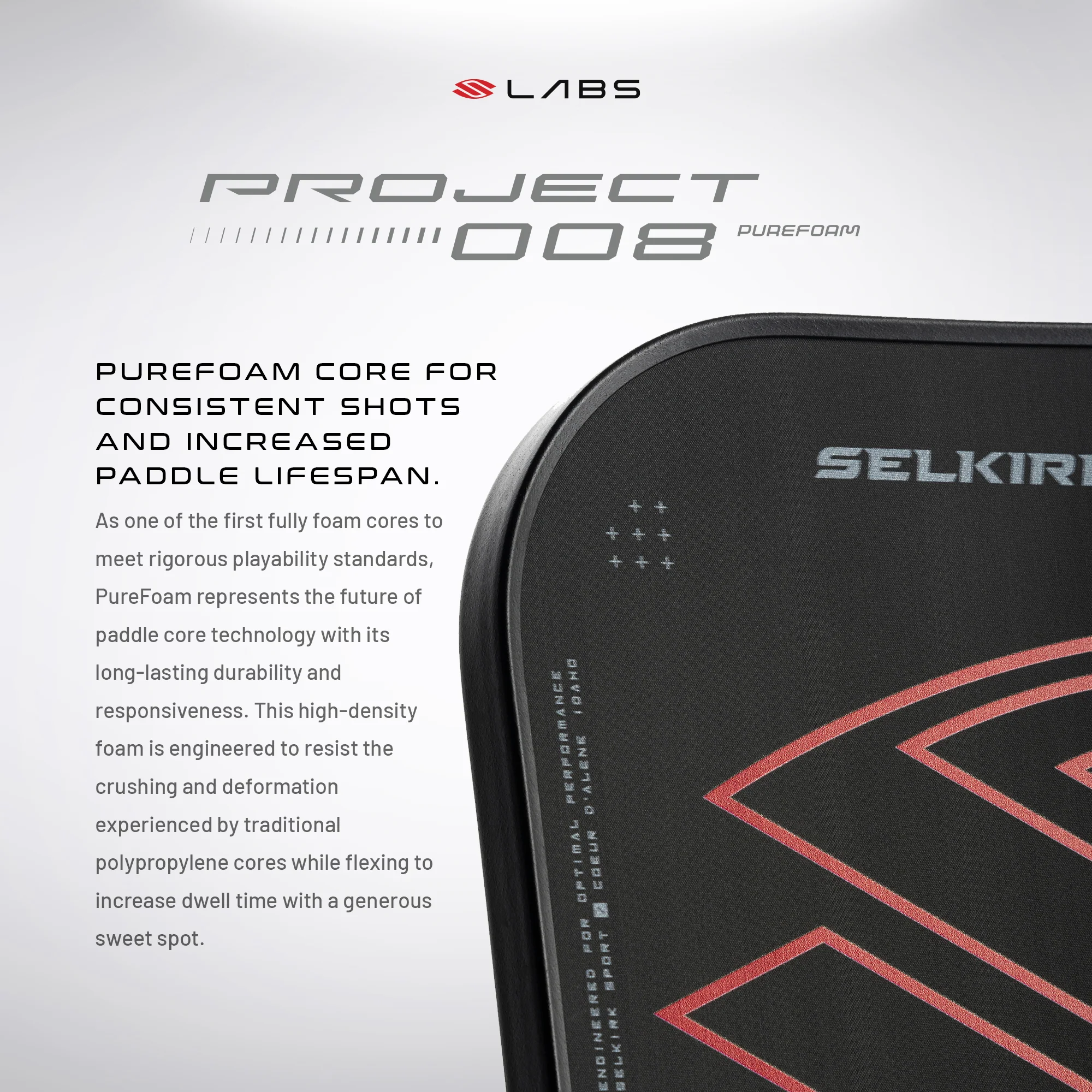 스포모티브 셀커크 랩스 Selkirk Labs 008 퓨어폼 차세대 피클볼 패들 · 14