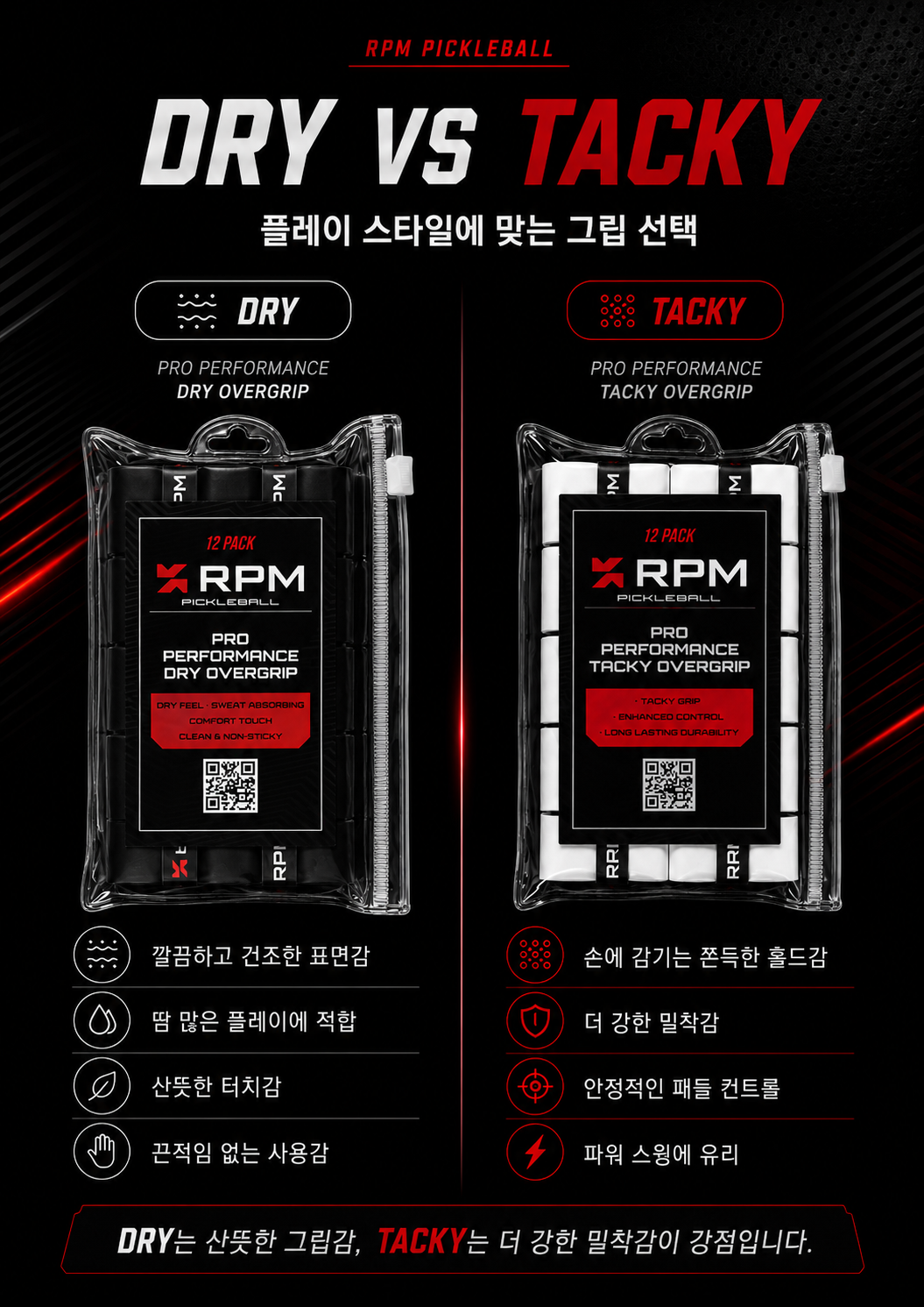 RPM 프로 퍼포먼스 TACKY 오버그립 · 5