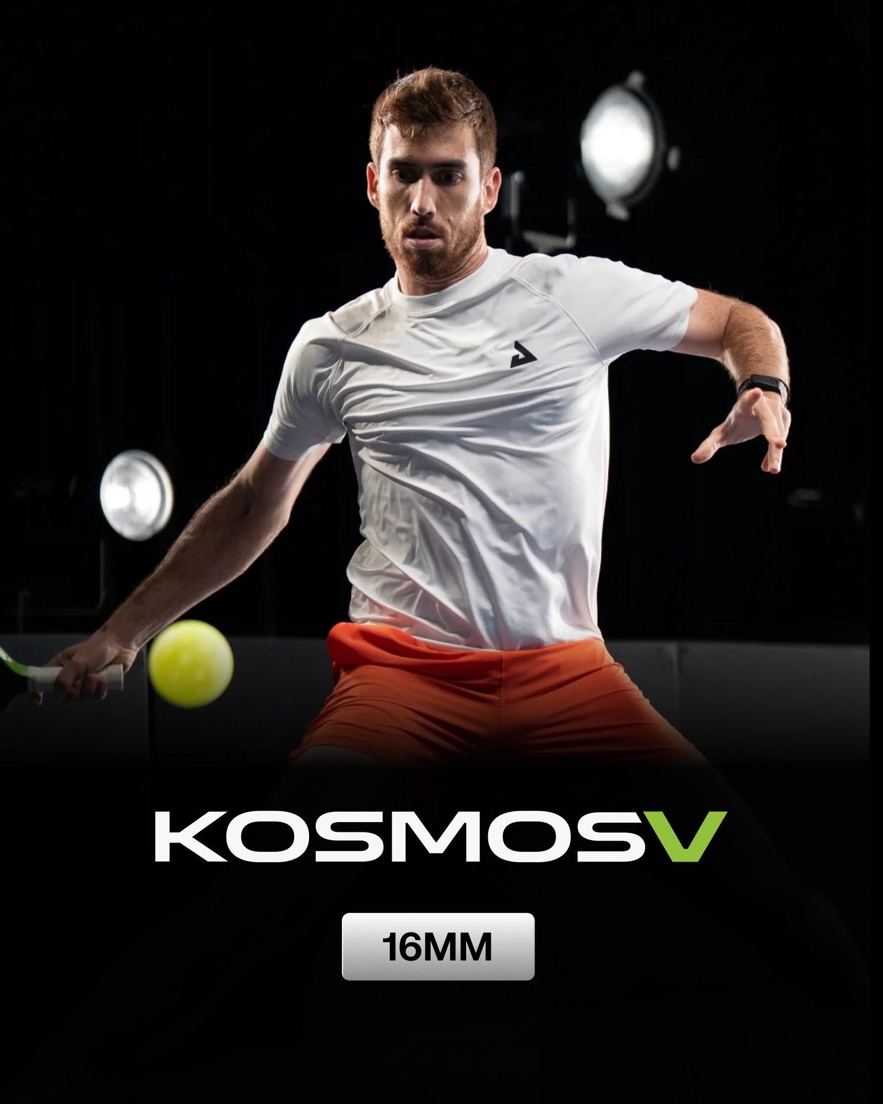 스포모티브 JOOLA Kosmos Pro V Federico Staksrud Surge Green 16mm 율라 코스모스 그린 피클볼 패들 · 4