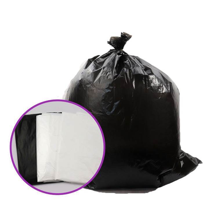 100L 두꺼운 비닐 봉투 쓰레기 재활용 배달 봉지 검정