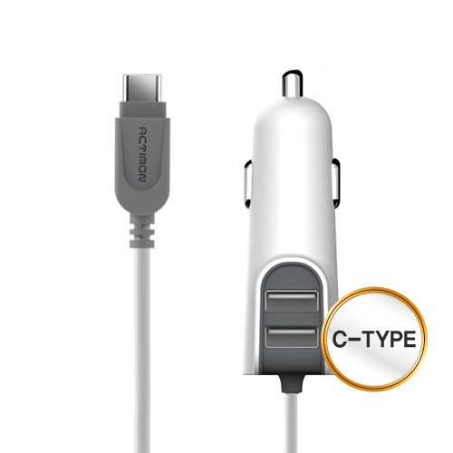 [ACTimon 엑티몬 C타입 3.1A 트리플 차량용충전기]
