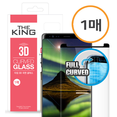 [더킹 3D템퍼드 글라스] 3D풀커버 강화유리 / 아이폰11프로 5.8 . 아이폰X . 아이폰XS