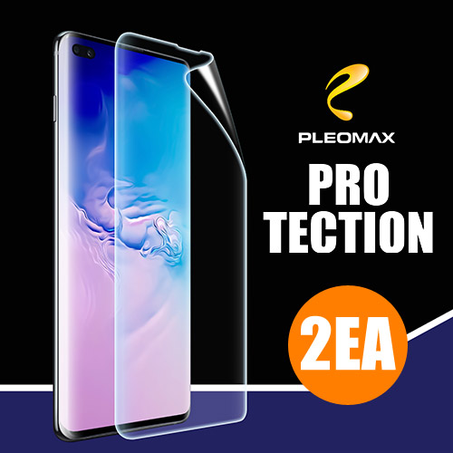 [플레오맥스TPU곡면풀커버필름 2매] 갤럭시S9플러스 SM-G965