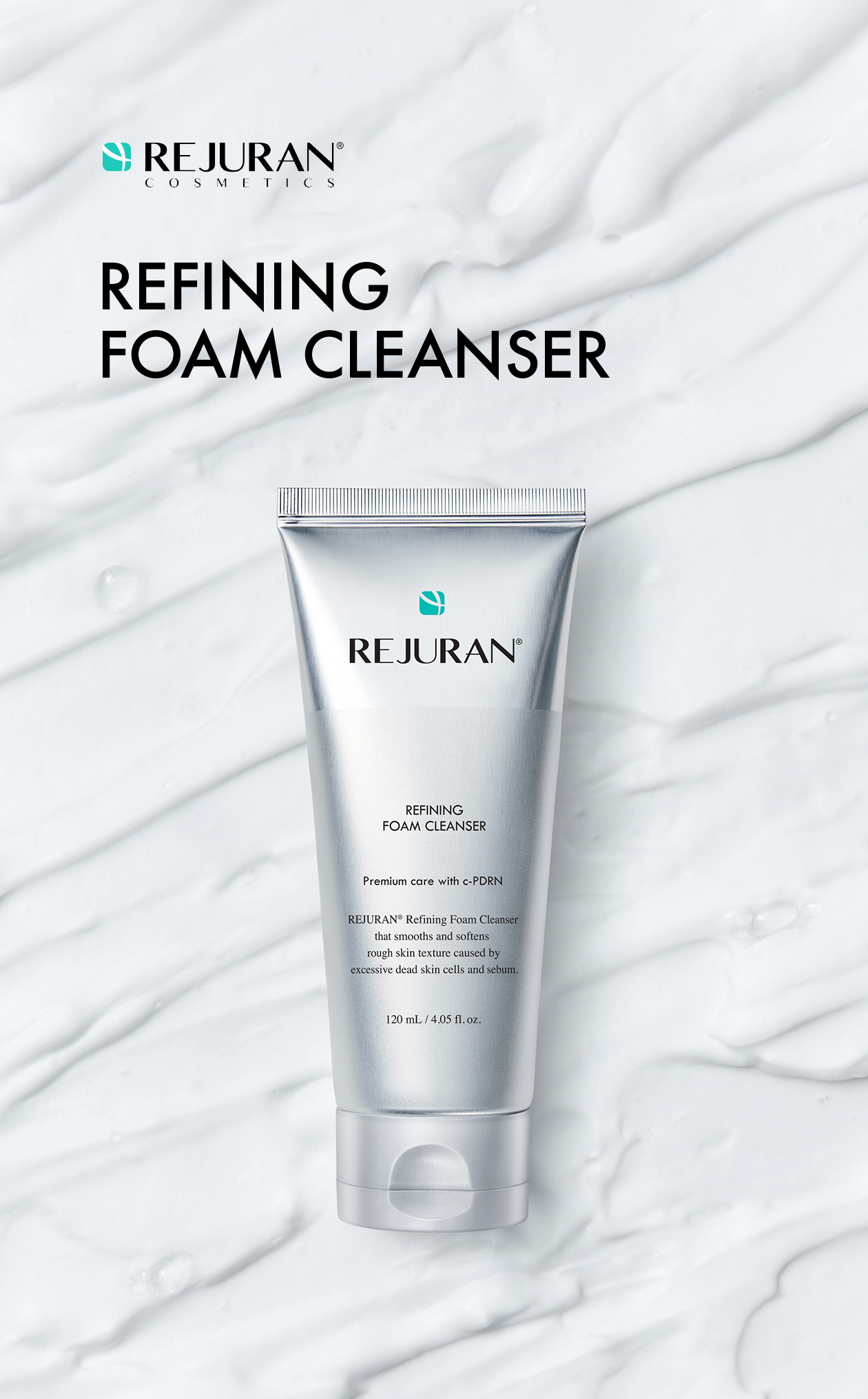 rejuran PDRN cleansing foam