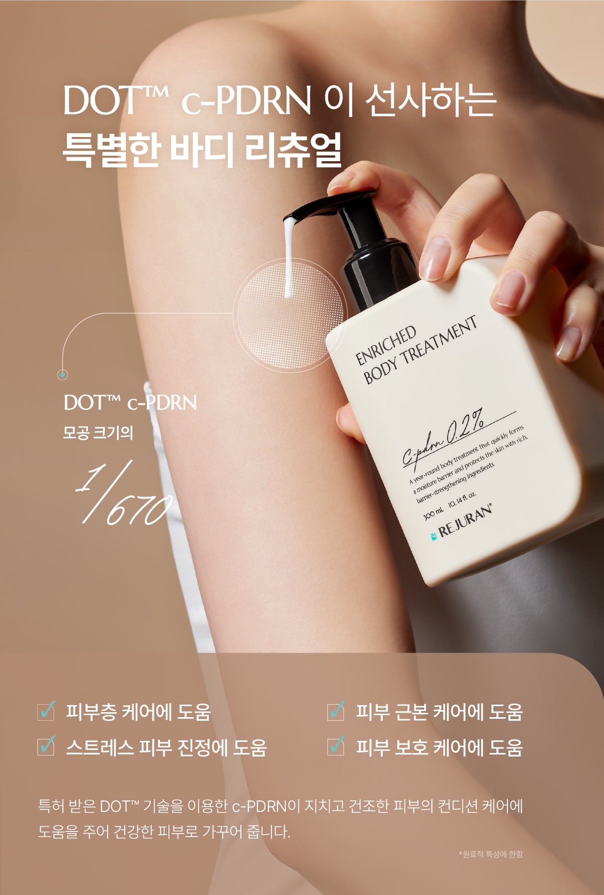rejuran PDRN body lotion