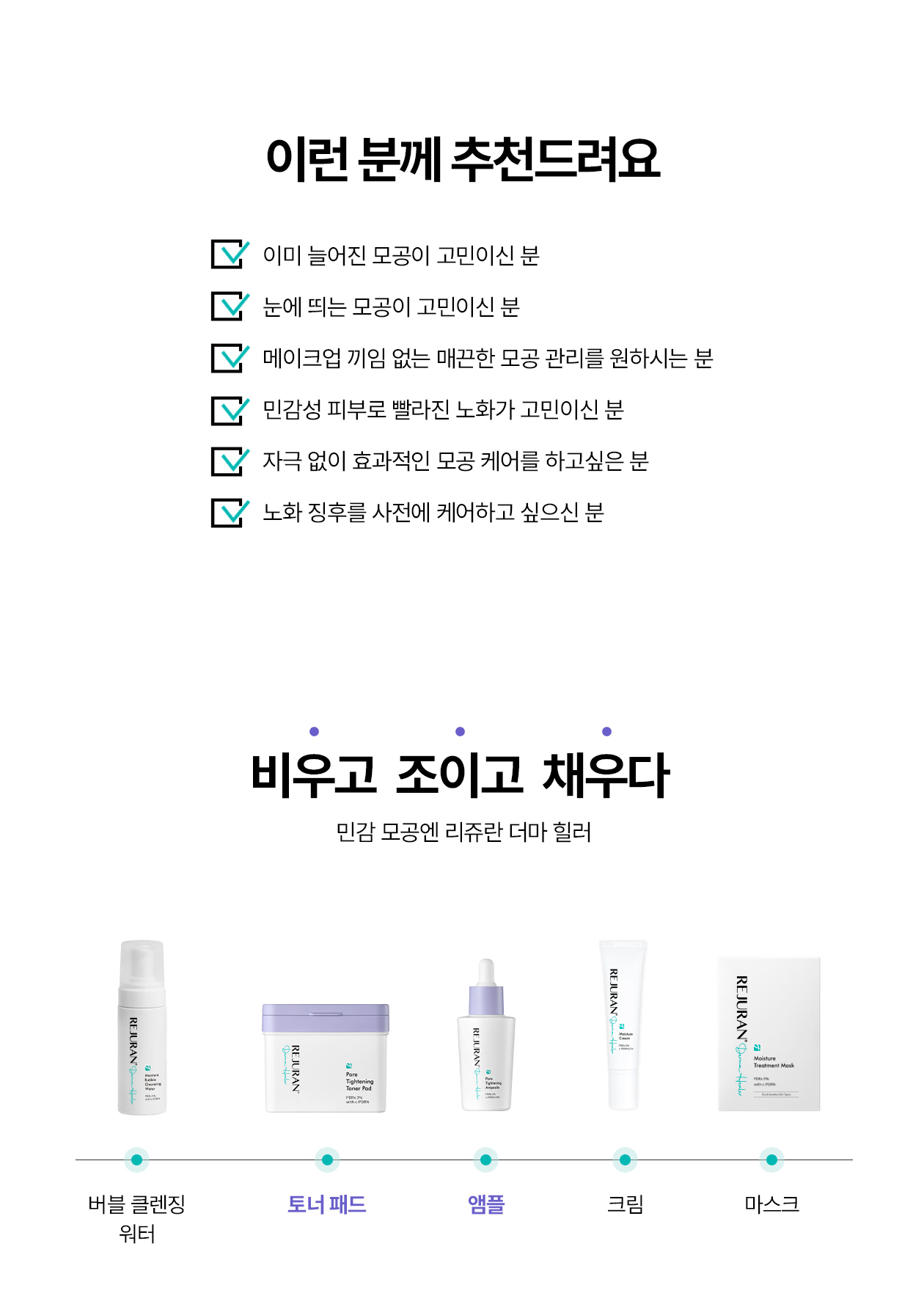 rejuran PDRN skincare set