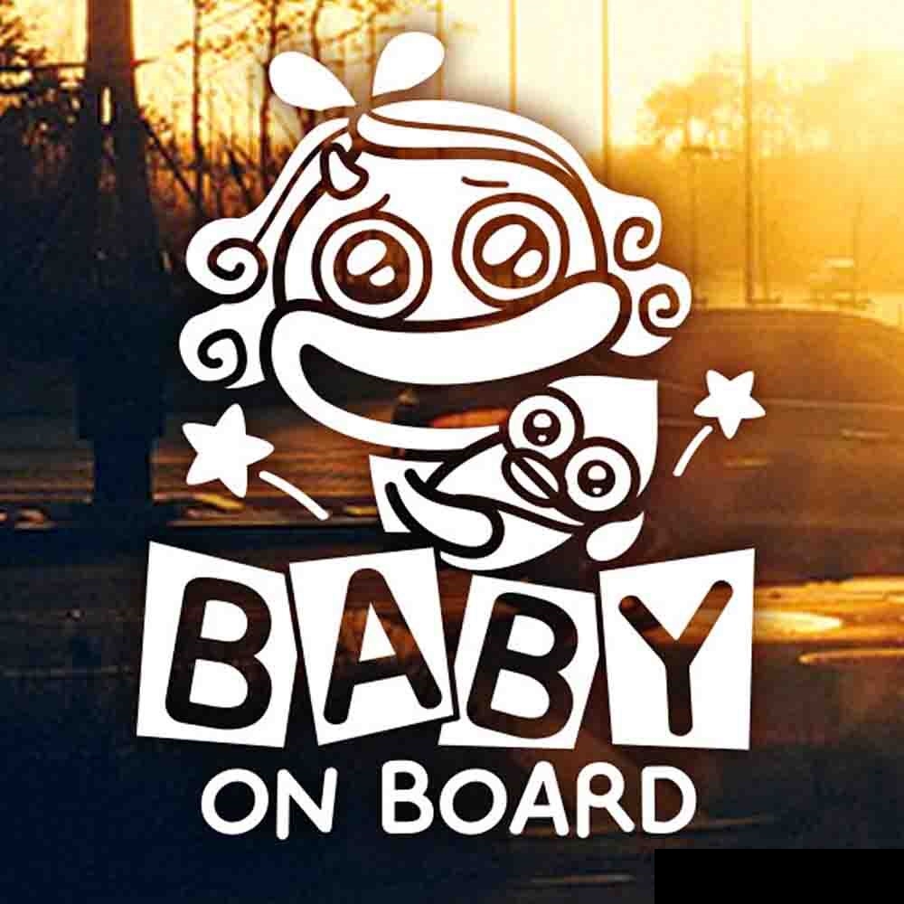 자동차스티커 BABY ON BOARD 코코 반사시트지