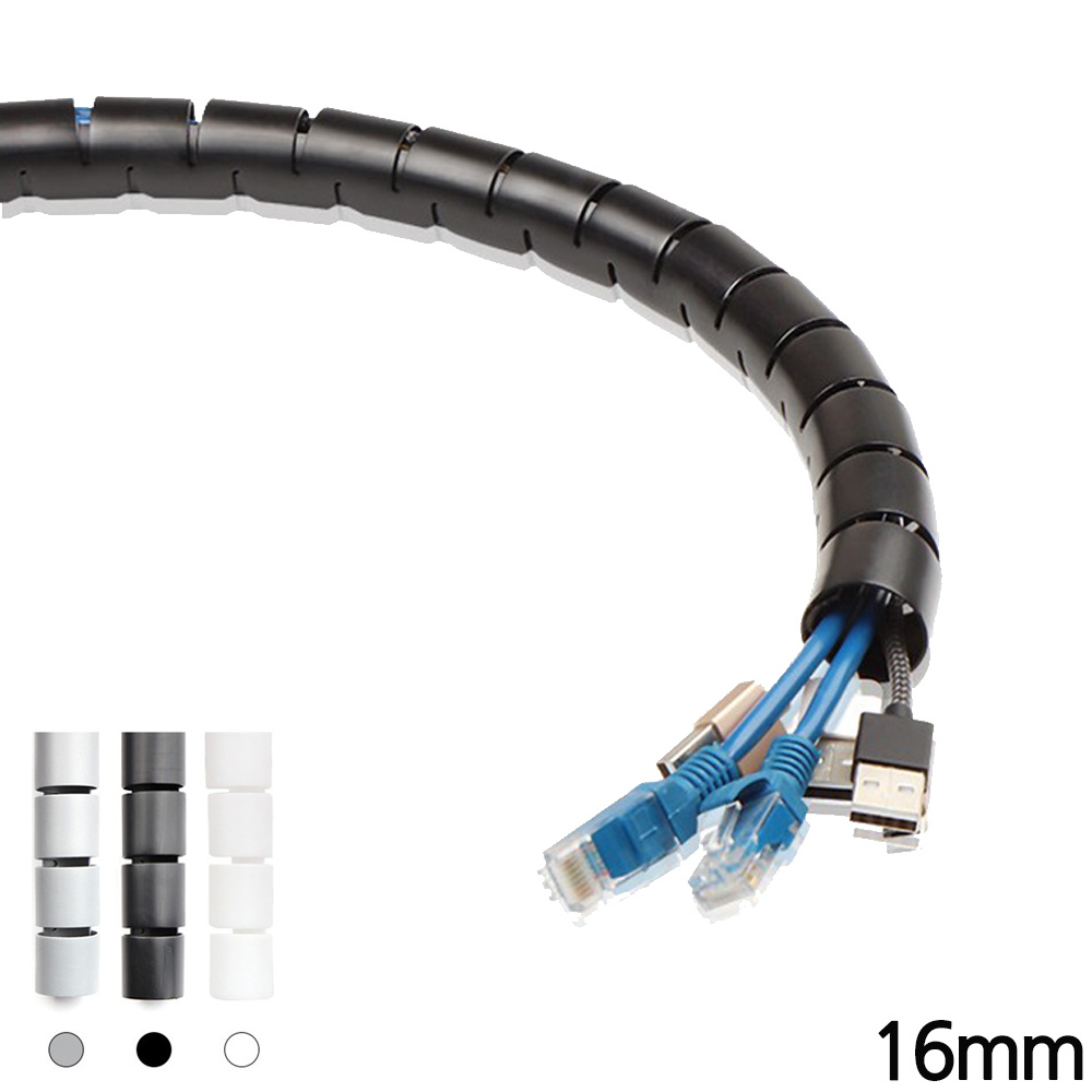 케이블정리 슬리브 전선커버 튜브 16mm x 1M