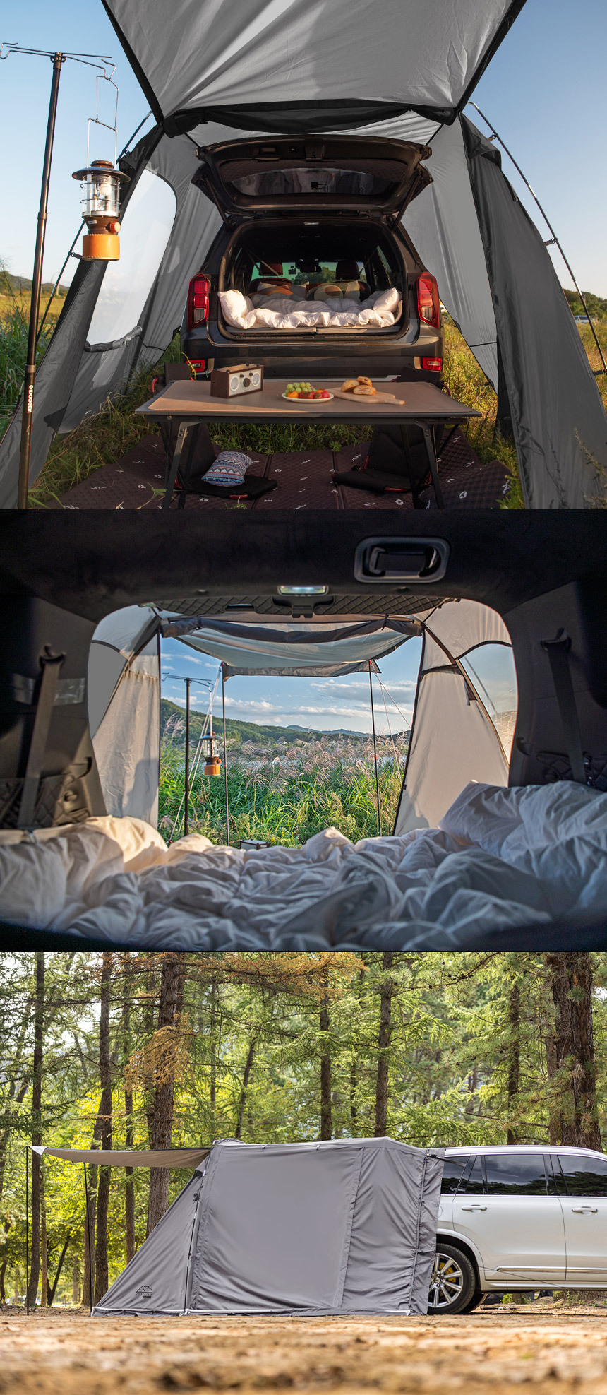 Mobility A2 Car Tent Docking Shelter [Gray] - 아이두젠코리아