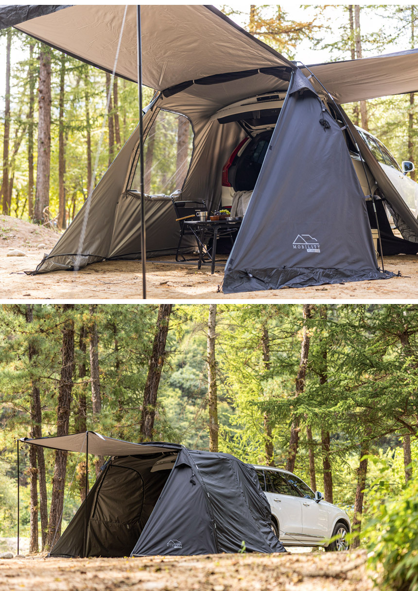 Mobility A2 Car Tent Docking Shelter [Gray] - 아이두젠코리아