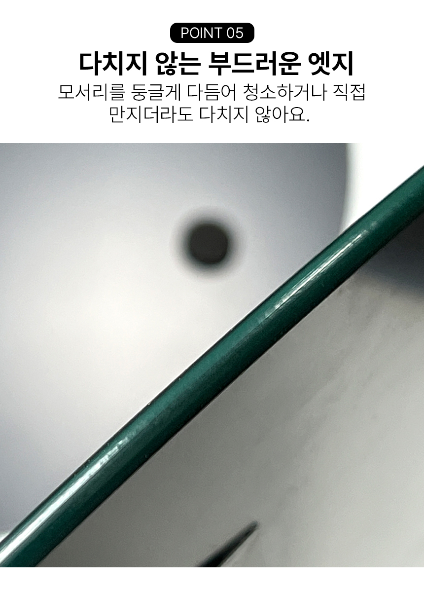 무타공 벽에 붙이는 화장대 벽걸이 거울 벽 부착 화장실 세면대 부착 상세 이미지 8