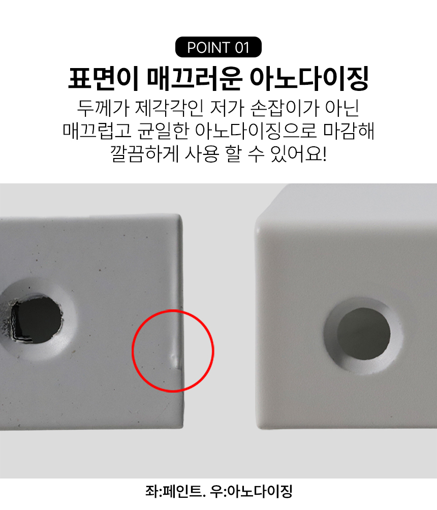 무타공 싱크대 손잡이 가구 서랍 붙박이장 히든 서랍장 장농 플랩 빌 상세 이미지 4