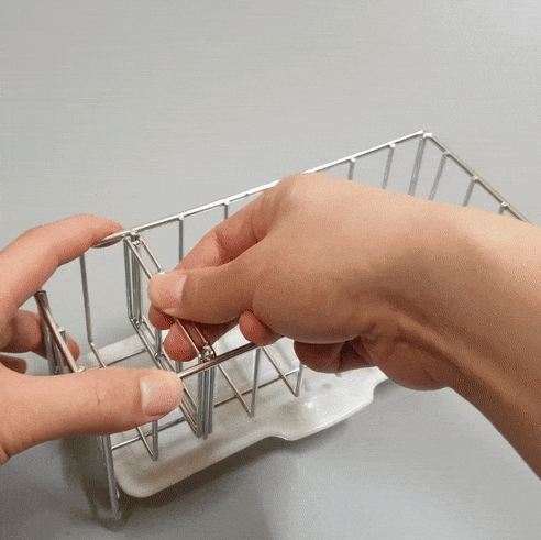 물빠짐 올스텐 싱크대 수세미 거치대 걸이 받침대 수세미렉 싱크 캐 상세 이미지 8