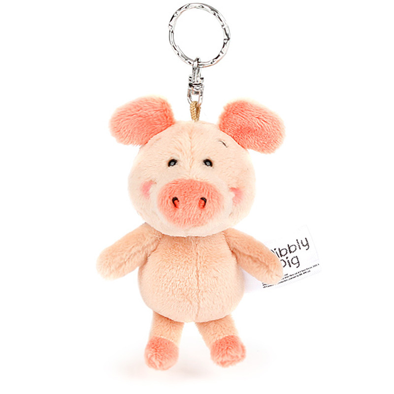 NICI key ring bean bags pig Wibbly Plush Toy dolls bag charm gift 10cm