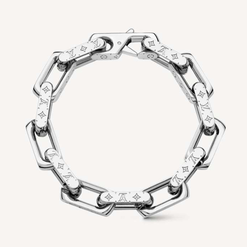 Louis Vuitton Lv chain links bracelet (M69988 M69989)