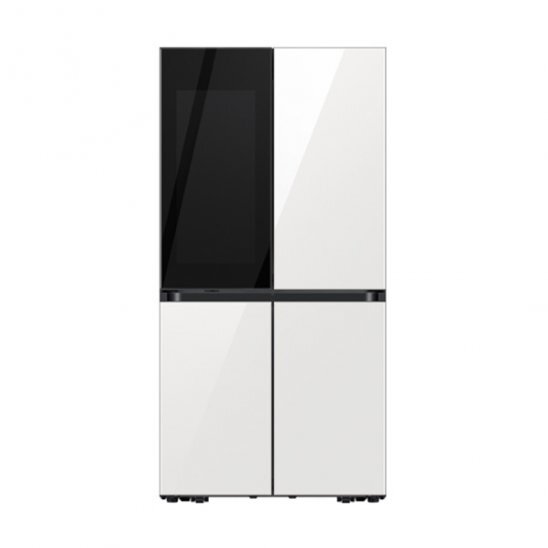 [삼성] 비스포크 냉장고 4도어 596L 글램 화이트