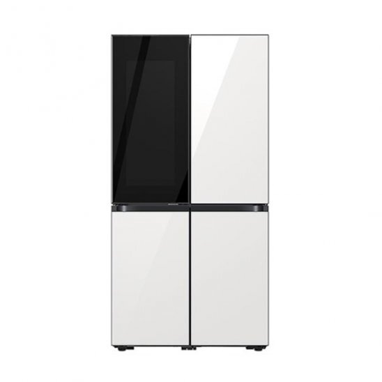 [삼성] 비스포크 냉장고 4도어 846L 글램 화이트