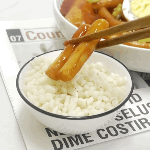 튀김가루 찍어먹는 장현 떡볶이 820g(1팩/2팩 택1)