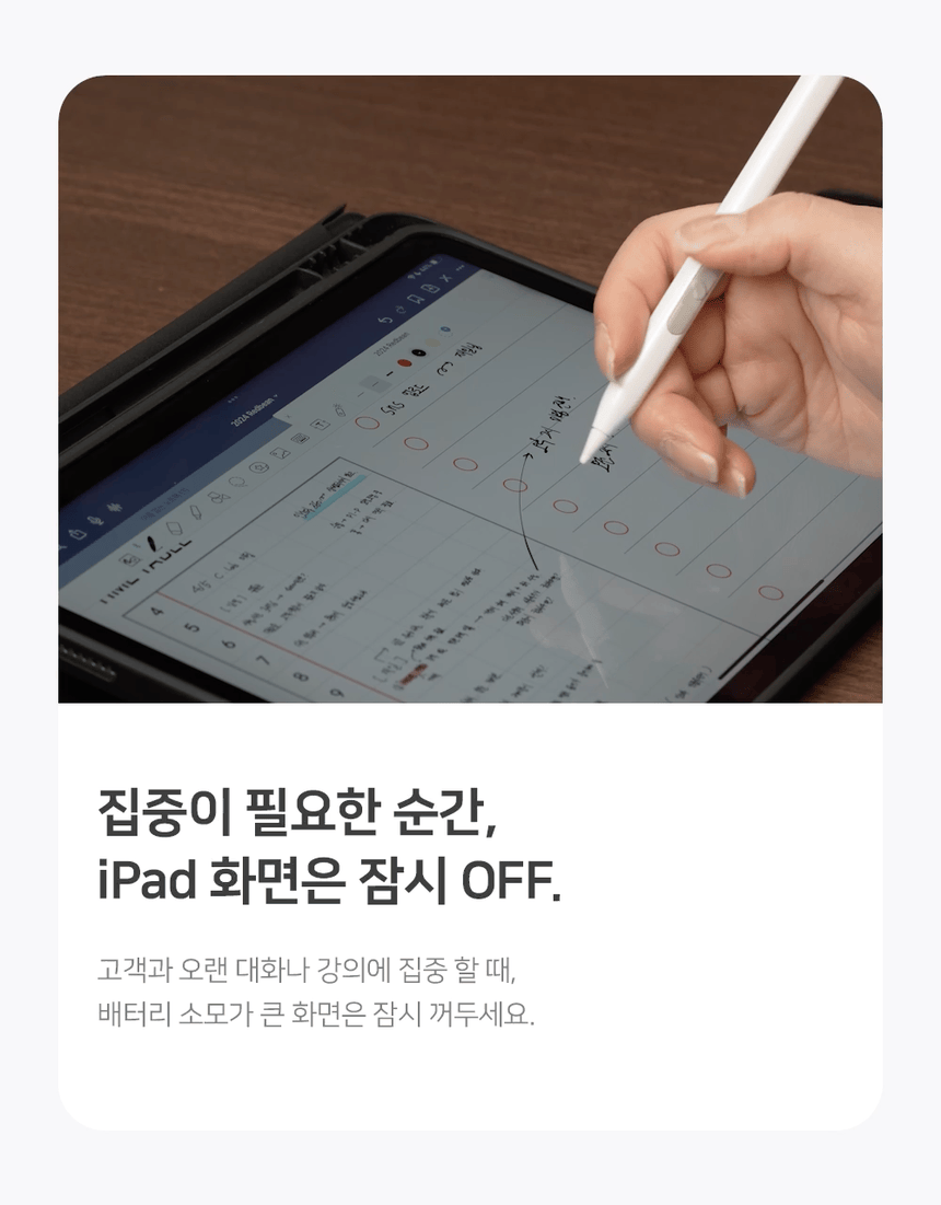레드빈 더베러 펜슬 H1-P for iPad