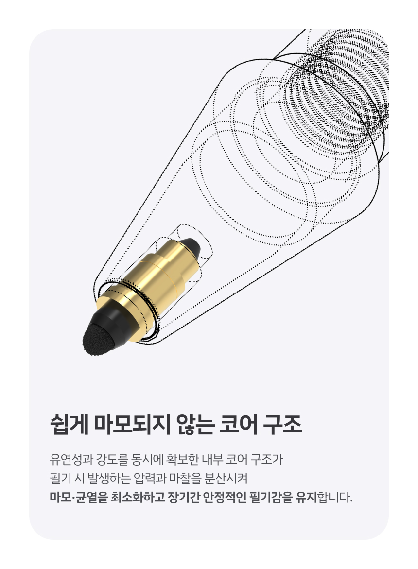 레드빈 더베러 Q-FLEX 펜촉 H3PT