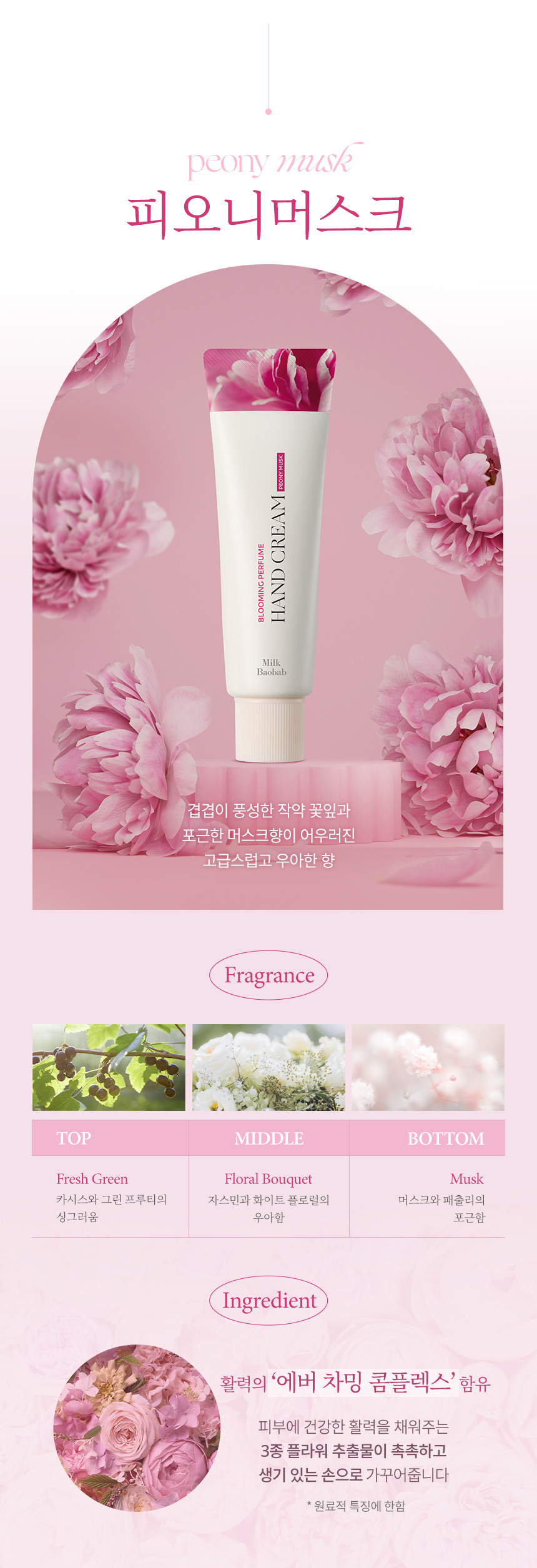 Milk Baobab Perfume Hand Cream 50g (5 Scents)