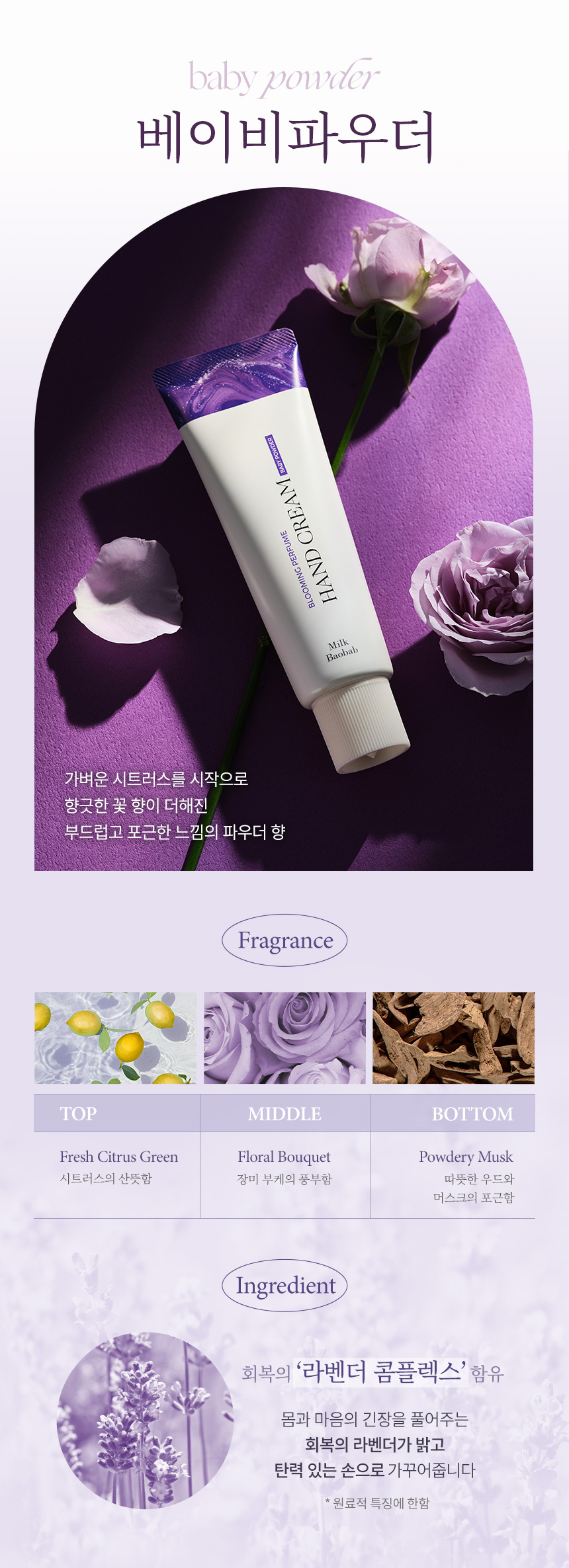 Milk Baobab Perfume Hand Cream 50g (5 Scents)